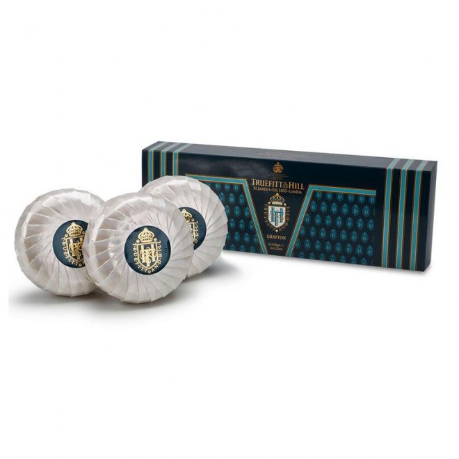 Набор мыла Truefitt & Hill Grafton Triple Soap 450 г