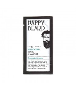 Тестер шампуня для бороды Happy Beard Wildocean Beard Shampoo 5 мл