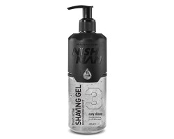 Гель для гоління Nishman Shaving Gel No.3 Fresh Active 400 мл