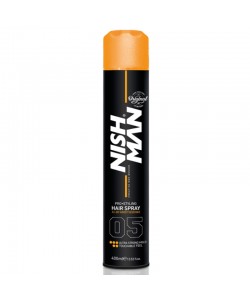 Спрей для фиксации волос Nishman Ultra Strong Hold Hair Spray 400 мл