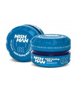 Воск Для Стилизации Волос Nishman Hair Wax 01 Gum Gum 150 мл