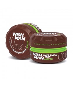Воск Для Стилизации Волос Nishman Hair Wax 08 Matte 150 мл