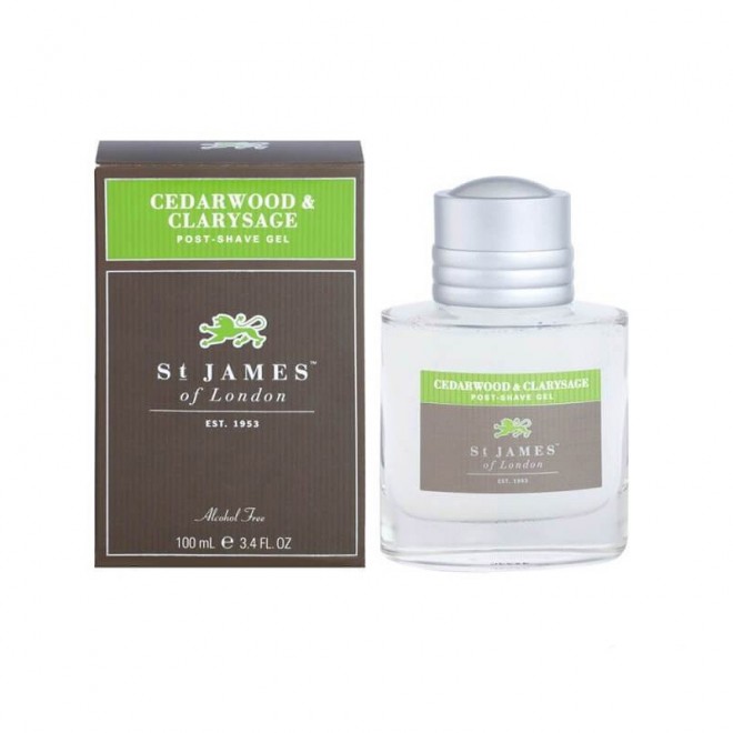 Гель после бритья St. James of London Cedarwood & Clarysage 100 мл