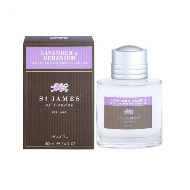 Гель после бритья St. James of London Lavender & Geranium 100 мл