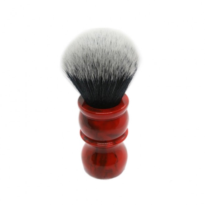 Помазок для бритья Yaqi Brush Red Marble Handle R1735-26