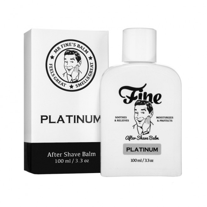 Бальзам после бритья Fine After Shave Balm - Platinum 100 мл
