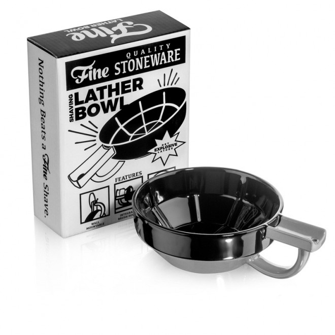 Чаша для бритья Fine Lather Bowl - Black/Gray