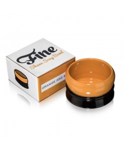 Чаша для хранения мыла Fine Soap Bowl - Orange & Black