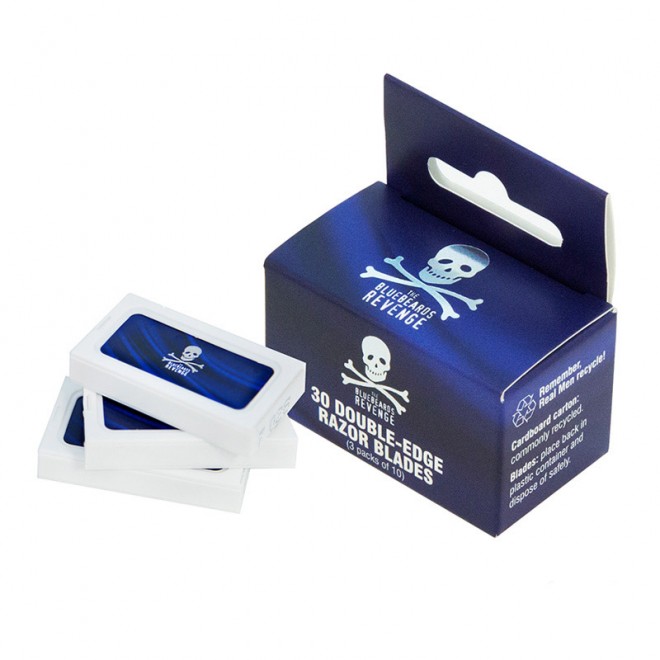 Лезвия The Bluebeards Revenge Double-Edge Razor Blades 30 шт