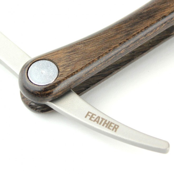 Опасная бритва Шаветт Feather Artist Club Scotch Wood SS ACS-RSW