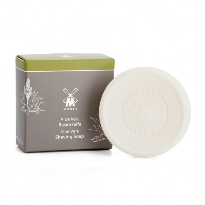 Мыло для бритья Muhle Aloe Vera Shaving Soap 65 гр
