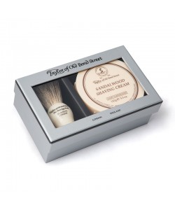 Подарочный набор для бритья Taylor of Old Bond Street Brush and Sandalwood Shaving Cream 150 гр