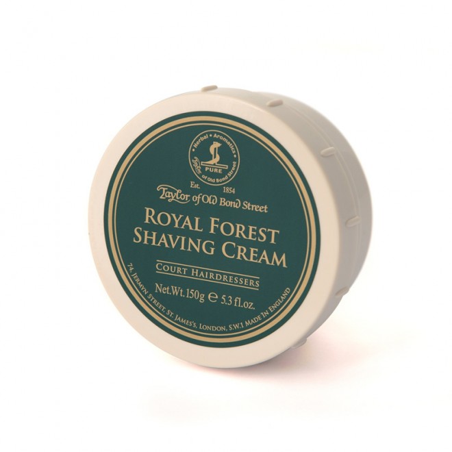 Крем для гоління Taylor of Old Bond Street Royal Forest 150 гр