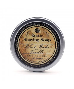 Мыло Для Бритья Wsp Rustic Shaving Soap Black Amber Vanilla 125 г