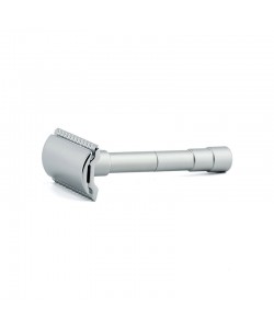 Станок для Бритья Merkur Travel Razor 46C в Кожанном Чехле