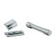 Станок для Бритья Merkur Travel Razor 46C в Кожанном Чехле