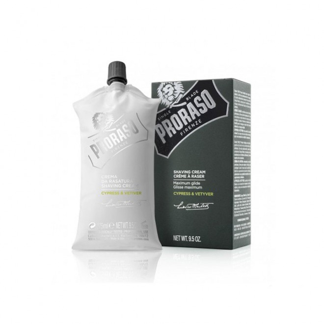 Крем для бритья Proraso Cypress & Vetyver Shaving cream кипарис и ветивер 275 мл