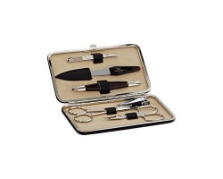 Маникюрный Набор Унисекс на 6 Предметов Truefitt & Hill Large Manicure Set 6 Piece Black