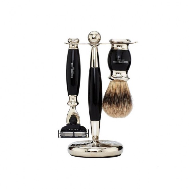 Набір Для Гоління Truefitt & Hill Edwardian Collection Mach 3 Ebony