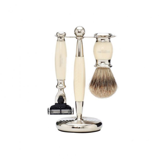 Набор Для Бритья Truefitt & Hill Edwardian Collection Mach 3 Ivory
