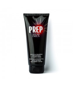 Шампунь 2 В 1 Prep For Men Shampoo & Shower Gel С Экстрактами Баобаба И Зеленого Кофе 200 Мл