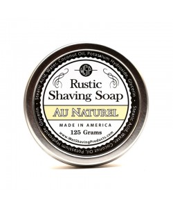 Мыло Для Бритья Wsp Rustic Shaving Soap Au Naturel 125 Г